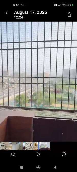 Balcony in 2.5 BHK Apartment at Mahagun Mahagunpuram, Shastri Nagar – for Sale
