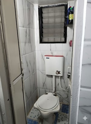 Bathroom in 1 BHK Apartment at Ram Society, Yerawada – for Rent