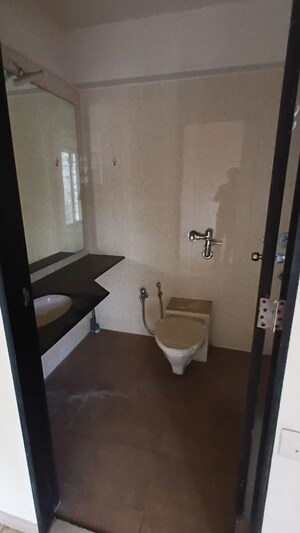 Bathroom in 4 BHK Apartment at Neelkanth Heights Shivai Nagar, Shivai Nagar – for Rent