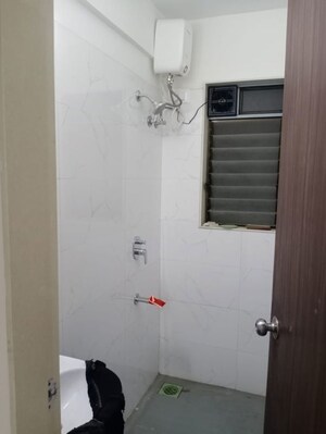 Bathroom in 1 BHK Apartment at Harshail Hornbill, Malad West – for Sale