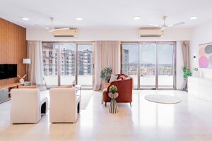 Living Room in 3 BHK Apartment at L&T Emerald Isle, Powai – for Sale