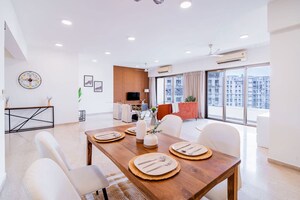 Dining area in 3 BHK Apartment at L&T Emerald Isle, Powai – for Sale