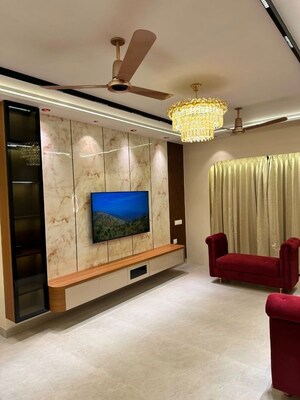 Living Room in 3 BHK Apartment at Adani Atelier Greens, Koregaon Park – for Rent