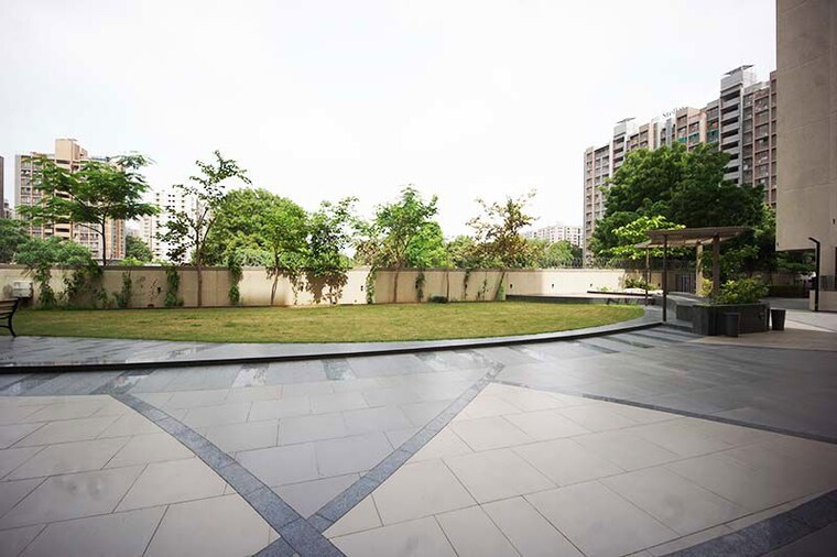 Balcony, sk-shivana-aurum 3 Bedroom 1480 Sq.Yd. Apartment In South Bopal Ahmedabad 10601854