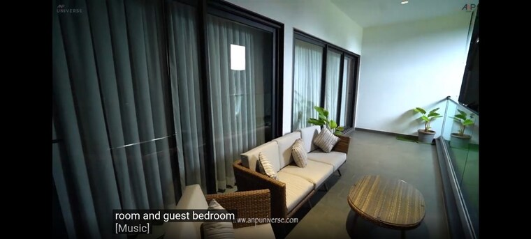 Living Room, baner 3 Bedroom 1150 Sq.Ft. Apartment In Baner Pune 10601859