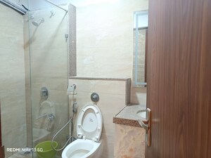 Bathroom in 3 BHK Apartment at Amanora Adreno Towers, Hadapsar – for Rent