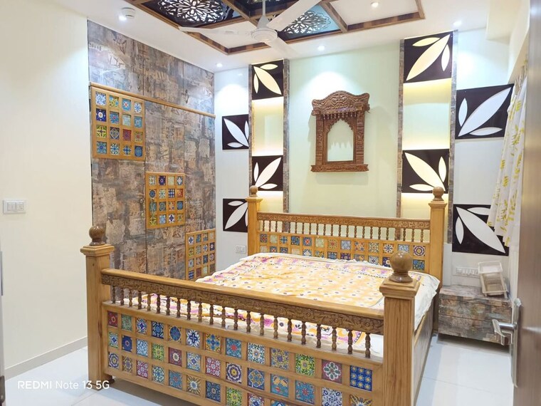 Bedroom, amanora-adreno-towers 3 Bedroom 1200 Sq.Ft. Apartment In Hadapsar Pune 10601861