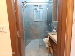 Bathroom in 3 BHK Apartment at Amanora Adreno Towers, Hadapsar – for Rent