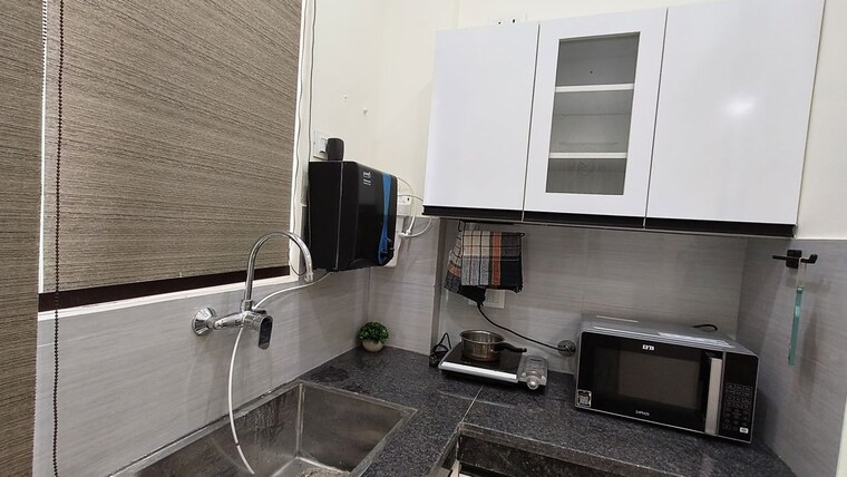 Kitchen, affinity-greens 3 Bedroom 1350 Sq.Ft. Apartment In International Airport Road Zirakpur 10601882