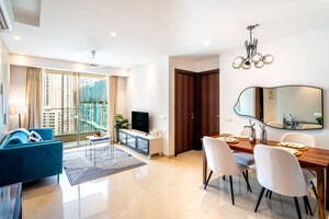 Living Room in 3 BHK Apartment at Hiranandani Highland, Powai – for Sale