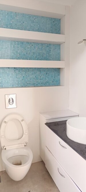 Bathroom in 2 BHK Apartment at Lodha Fiorenza, Goregaon East – for Rent