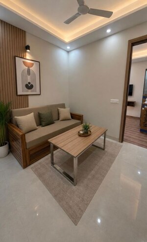 Living Room in 1 BHK Builder Floor at Sector 38 – for Rent