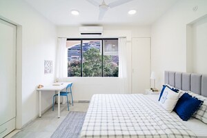 Bedroom in 3 BHK Apartment at Hiranandani Gardens Lake Castle, Powai – for Sale
