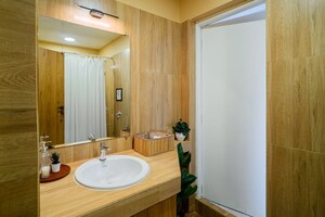 Bedroom in 3 BHK Apartment at Hiranandani Gardens Lake Castle, Powai – for Sale