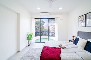 Bedroom in 3 BHK Apartment at Hiranandani Gardens Lake Castle, Powai – for Sale