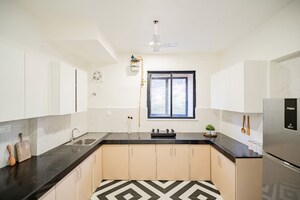 Kitchen in 3 BHK Apartment at Hiranandani Gardens Lake Castle, Powai – for Sale