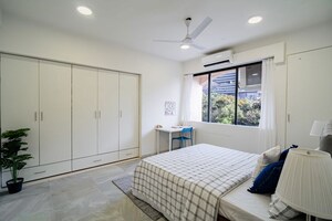 Bedroom in 3 BHK Apartment at Hiranandani Gardens Lake Castle, Powai – for Sale