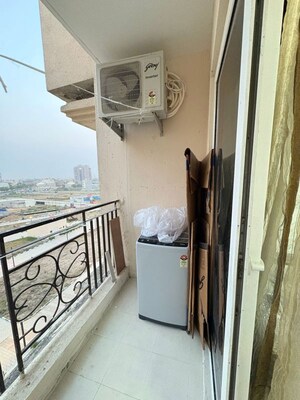 Balcony in 2 BHK Apartment at Signature Global The Millennia, Sector 37d – for Rent