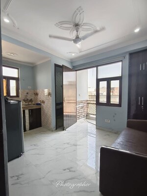 Building Lobby in 1 BHK Apartment at Saket – for Rent
