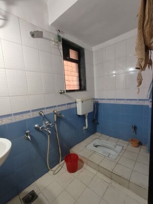 Bathroom in 2 BHK Apartment at Kores Nakshatra, Vartak Nagar – for Rent