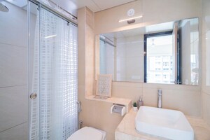 Bathroom in 3 BHK Apartment at L&T Emerald Isle, Powai – for Sale