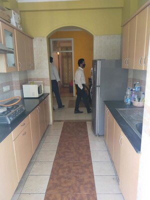 Kitchen in 3 BHK Apartment at Dew Drop Apartments, Sector 47 – for Rent