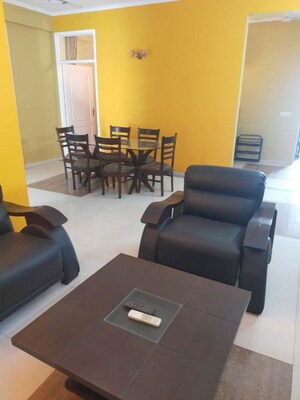 Living Room in 3 BHK Apartment at Dew Drop Apartments, Sector 47 – for Rent