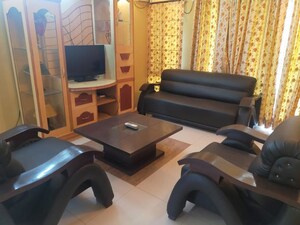 Living Room in 3 BHK Apartment at Dew Drop Apartments, Sector 47 – for Rent