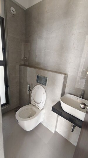 Bathroom in 1 BHK Apartment at Raymond Ten X Vibes, J K Gram – for Rent