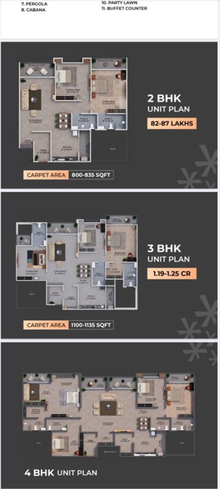 Floor Plan, kanifnath-kp-supernova 2 Bedroom 800 Sq.Ft. Apartment In Mohammadwadi Pune 10602026