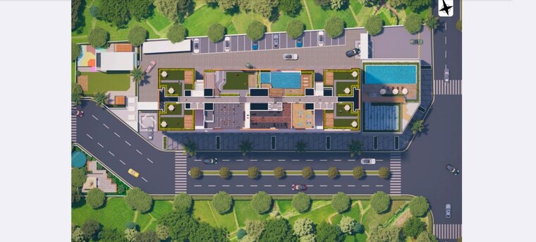 Master Plan, kanifnath-kp-supernova 2 Bedroom 800 Sq.Ft. Apartment In Mohammadwadi Pune 10602026