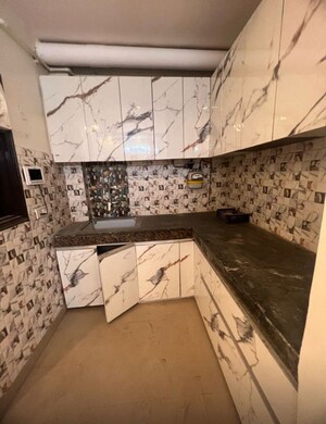Kitchen in 2 BHK Builder Floor at Chattarpur – for Rent