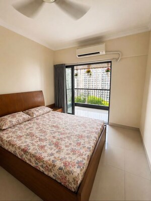 Bedroom in 2 BHK Apartment at Raunak Unnathi Gardens, Pokhran Road No One – for Rent