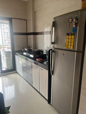 Kitchen in 2 BHK Apartment at Raunak Unnathi Gardens, Pokhran Road No One – for Rent
