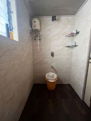 Bathroom in 2 BHK Apartment at Raunak Unnathi Gardens, Pokhran Road No One – for Rent