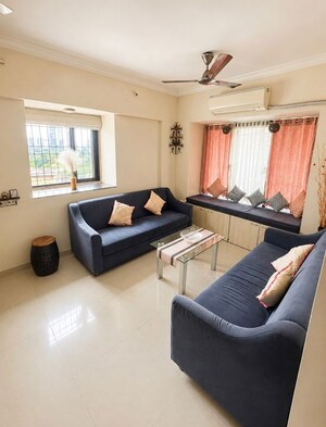 Living Room in 2 BHK Apartment at Raunak Unnathi Gardens, Pokhran Road No One – for Rent