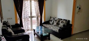 Living Room in 2 BHK Apartment at G K Rajaveer Palace, Pimple Saudagar – for Rent