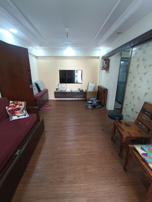 Hall in 1 BHK Apartment at La Chapelle Apartment, Malad West – for Rent