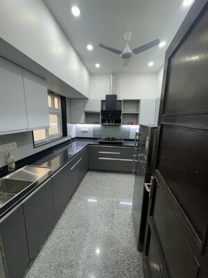 Kitchen in 2 BHK Builder Floor at Greater Kailash – for Rent