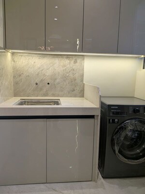 Kitchen in 2 BHK Apartment at Sigma Centuria, Kale Padal – for Sale