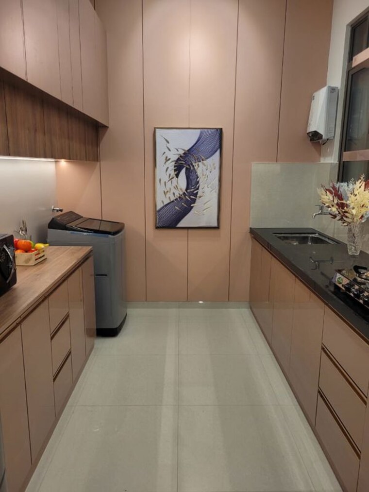 Kitchen, kumar-primeview 2 Bedroom 749 Sq.Ft. Apartment In Hadapsar Pune 10601932