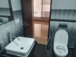 Bathroom in 2 BHK Apartment at Gold Platz, Richmond Town – for Rent