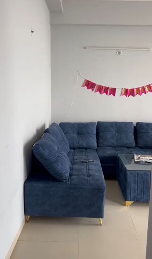 Living Room in 2 BHK Apartment at Supertech Hues, Sector 68 – for Rent