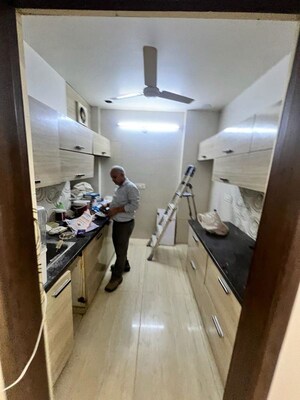 Kitchen in 3 BHK Builder Floor at Naraina – for Rent