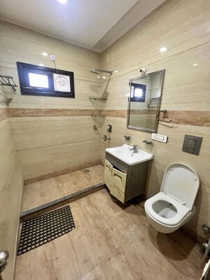 Bathroom in 3 BHK Builder Floor at Naraina – for Rent