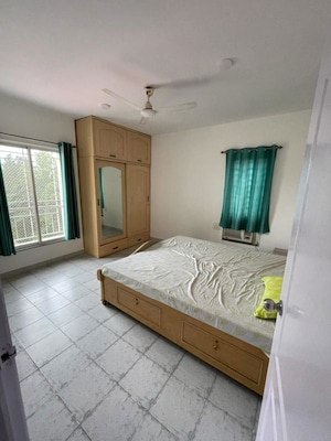 Bedroom in 2 BHK Apartment at Fortaleza CHSL, Kalyani Nagar – for Rent