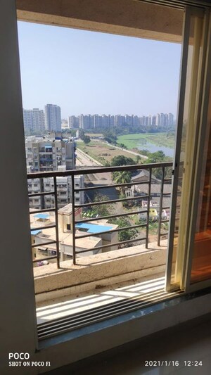 Balcony in 1 BHK Apartment at Mayfair Vishwaraja, Titwala – for Rent