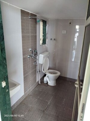 Bathroom in 1 BHK Apartment at Mayfair Vishwaraja, Titwala – for Rent