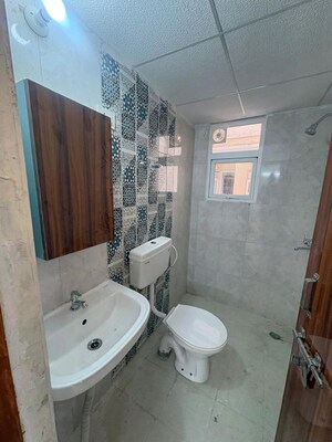Bathroom in 2 BHK Apartment at Signature The Millennia 3, Sector 37d – for Rent