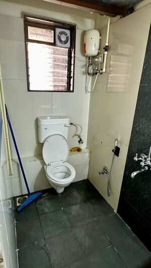 Bathroom in 3 BHK Apartment at Sunrise Tower Malad, Malad East – for Sale